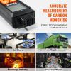 VEVOR Carbon Monoxide Detectors, 0-1000PPM CO Detector with Audible & Visual Alarm, Portable CO Gas Meter Tester with Temperature Sensor