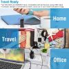 3 Packs 3-Port USB Wall Charger USB Hub Charger Wall Power Charging Plug Adapter Fit For Samsung Galaxy S9/S8