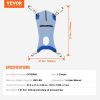 VEVOR Full Body Patient Lift Sling with Commode Opening Medical Aid Sling L-Size, 147 x 105cm, 600LBS