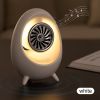 Portable Wireless 4D Surround Speaker; Atmosphere Night Light Subwoofer For Home Outdoor Music Rhythm