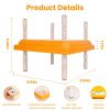 Chick Brooder Heating Plate 15W Chicken Brooder Heater with Adjustable Height Angle