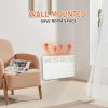 1500W Electric Utility Space Thermostat Heater, Freestanding Convector Heater For Office Desk Bedroom Home Indoor Use