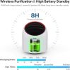 Mini Air Purifiers Portable Desktop Air Freshener HEPA Filter Air Cleaner USB Rechargeble Air Purifiers for Office Desktop Living Dorm Room Smoke Kitc