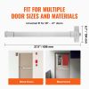VEVOR Push Bar Door Locks, Carbon Steel Panic Bars for Exit Doors, with Exterior Lever and 3 Keys