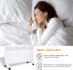 1500W Electric Utility Space Thermostat Heater, Freestanding Convector Heater For Office Desk Bedroom Home Indoor Use