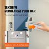 VEVOR Push Bar Door Locks, Carbon Steel Panic Bars for Exit Doors, with Exterior Lever and 3 Keys