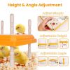 Chick Brooder Heating Plate 15W Chicken Brooder Heater with Adjustable Height Angle