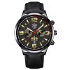 Fashion Mens Luxury Watches Men Business Stainless Steel Quartz Wrist Watch Man Sports Casual Leather Watch —á–∞—Å—ã –º—É–∂—Å–∫–∏–µ