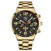 Fashion Mens Luxury Watches Men Business Stainless Steel Quartz Wrist Watch Man Sports Casual Leather Watch —á–∞—Å—ã –º—É–∂—Å–∫–∏–µ
