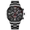 Fashion Mens Luxury Watches Men Business Stainless Steel Quartz Wrist Watch Man Sports Casual Leather Watch —á–∞—Å—ã –º—É–∂—Å–∫–∏–µ