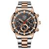 Fashion Mens Watches Luxury Men Sports Gold Stainless Steel Quartz Wrist Watch Man Business Casual Leather Watch —á–∞—Å—ã –º—É–∂—Å–∫–∏–µ