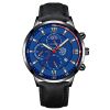 Luxury fashion men's sports watches men business stainless steel quartz watches man casual leather watchrelogio masculino