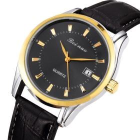 Wrist Watch Men Watches 2021 Top Brand Luxury Wristwatch Men's Clock Quartz Sport Watch Hodinky relogio masculino montre homme (Color: Black Gold, size: 1)