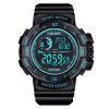Cool Luminous Men Sport Watch High-end Silicone Strap Military Wrist Watch Led Calendar Waterproof Digital Watch reloj de hombre