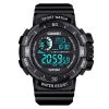 Cool Luminous Men Sport Watch High-end Silicone Strap Military Wrist Watch Led Calendar Waterproof Digital Watch reloj de hombre