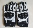 High quality Genuine Leather Men's Motorcycle Gloves AFS6 AFS10 AFS18 Motocross Protection Gloves Guantes Rekawice Motocyklowe