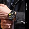 2023 Luxury Men's Fashion Car Wheel Watches Men Sports Waterproof Quartz Wristwatch Stainless Steel Wheel Hub Watch montre homme