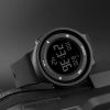 Men Sport Watch Multifunction Military Sports Watch Waterproof Luminous LED Digital Kids Watch Big Dial Student Electronic Watch