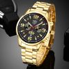 Fashion Mens Luxury Watches Men Business Stainless Steel Quartz Wrist Watch Man Sports Casual Leather Watch —á–∞—Å—ã –º—É–∂—Å–∫–∏–µ