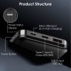 Power Bank Portable Phone Charger for Home Office Travel External Battery Pack with 1 Micro USB Cable Fit For IOSPhone 13/12 Samsung Galaxy S21 And Mo