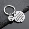 Mom Keychain Mothers Day Gifts from Daughter for Birthday