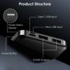 Power Bank Portable Phone Charger for Home Office Travel External Battery Pack with 1 Micro USB Cable Fit For IOSPhone 13/12 Samsung Galaxy S21 And Mo