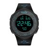 Men Sport Watch Multifunction Military Sports Watch Waterproof Luminous LED Digital Kids Watch Big Dial Student Electronic Watch