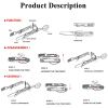 420 Camping Knife Cutlery Multi-function Table Knife Stainless Steel Pocket Knife Folding Fork Spoon Outdoor Survival Hand Tools