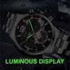 Fashion Mens Sports Watches Luxury Stainless Steel Quartz Wrist Watch Calendar Luminous Clock Men Business Casual —á–∞—Å—ã –º—É–∂—Å–∫–∏–µ