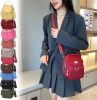 Army Green Water-Proof Women Crossbody Bag Multi Compartment Mobile Phone Bag Women Messenger Bag Casual Oxford Cloth Women Bag Shoulder