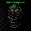 Fashion Mens Luxury Watches Men Business Stainless Steel Quartz Wrist Watch Man Sports Casual Leather Watch —á–∞—Å—ã –º—É–∂—Å–∫–∏–µ